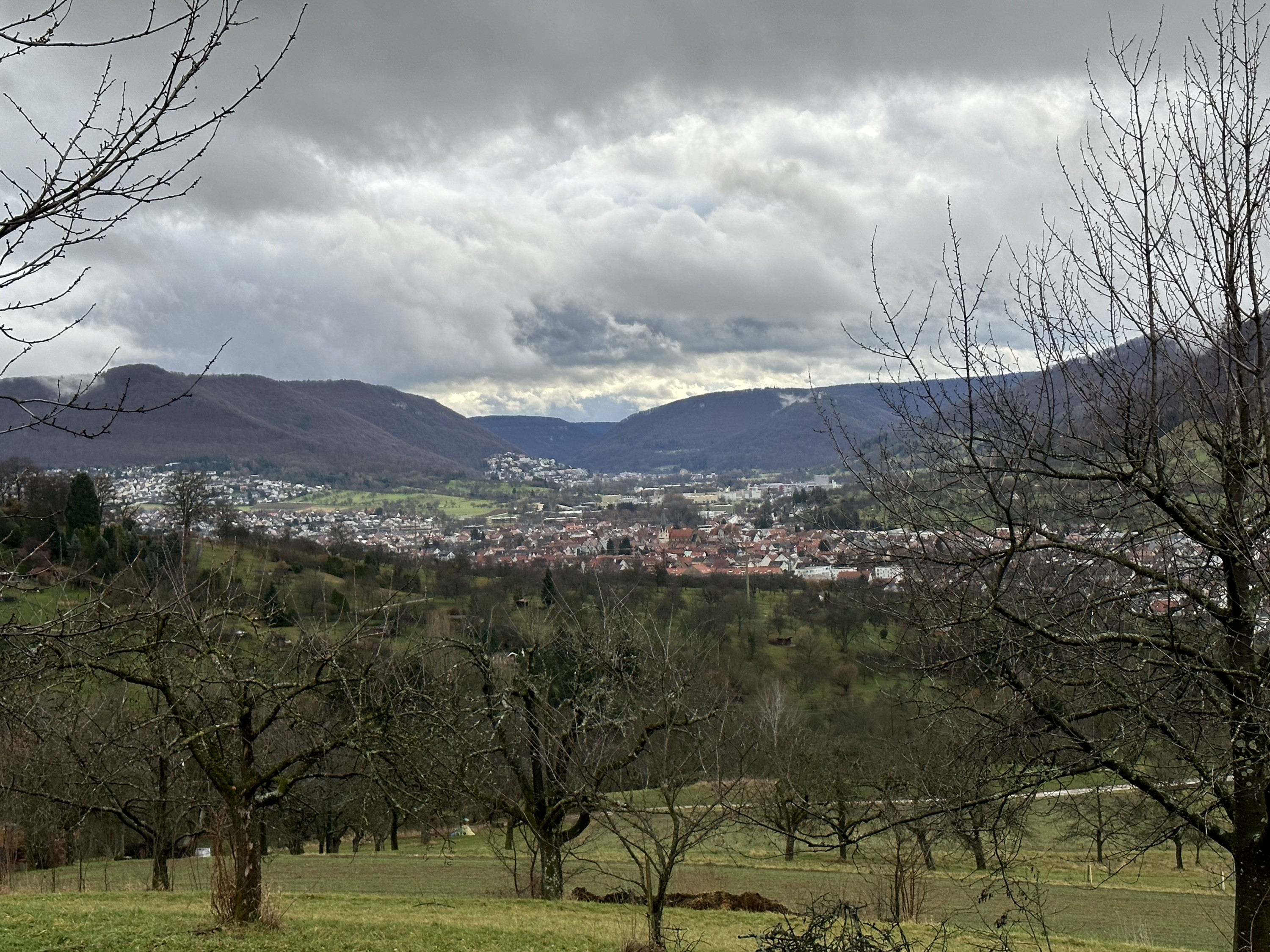 Blick von Kappis auf das Ermstal